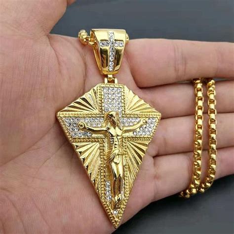 Necklace Gold Pendants For Men Mens Gold Jewelry Mens Pendant