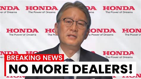 Honda CEO Had Enough Just SHOCKED The Entire Car Industry YouTube