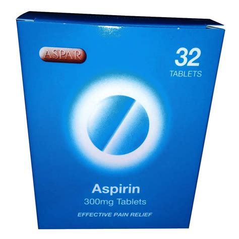 ASPIRIN 300MG *32 TABLETS (ASPAR)