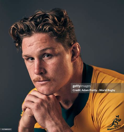 Michael Hooper Of Australia Poses For A Portrait During The Australia