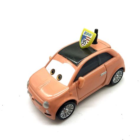 Disney Pixar Cars Cartney Carsper Lightning Mcqueen Fan Fiat