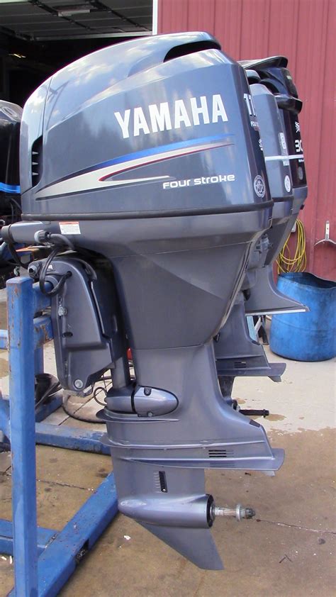 Used Yamaha F Txr Hp Stroke Outboard Boat Motor Shaft