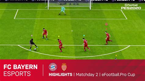 Highlights Matchday 2 FC Bayern Esports AS Monaco EFootball Pro