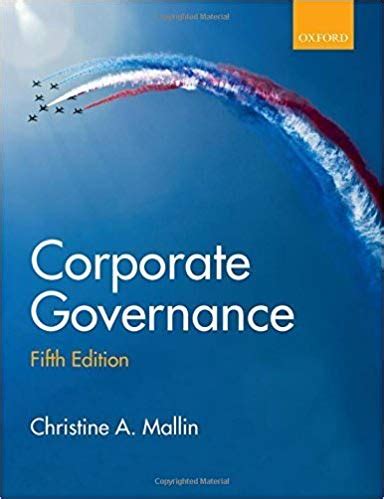 Corporate Governance FIFTH EDITION By Christine Mallin Ebook345 Store