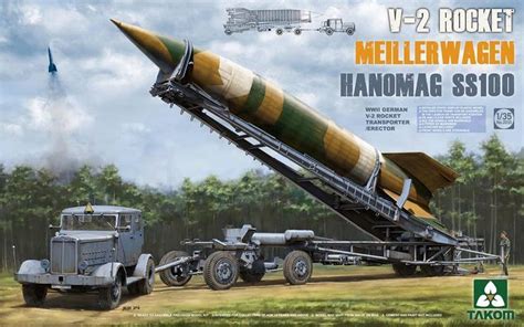 Takom 2030 1 35 German V 2 Rocket Meiller Wagen Hanomag Ss100 For Sale