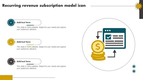 Recurring Revenue Subscription Model Icon