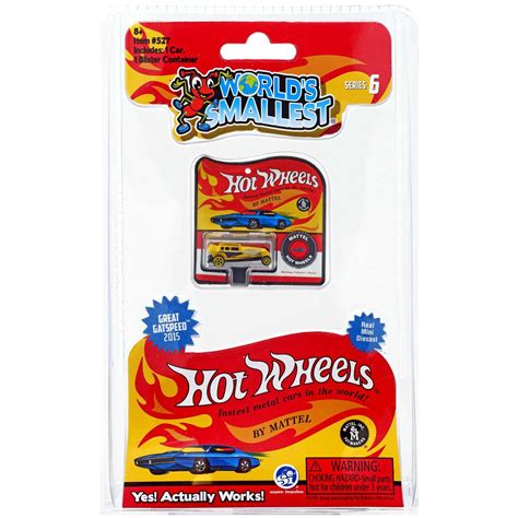 WORLDS SMALLEST HOT WHEELS SERIES THE TOY STORE