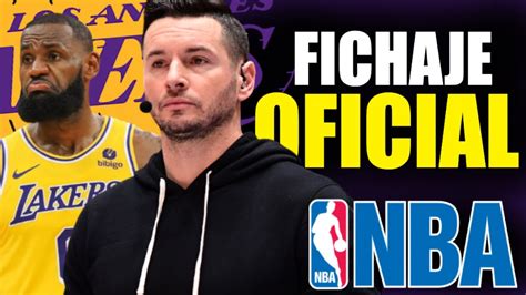 OFICIAL JJ REDICK NUEVO ENTRENADOR DE LOS ANGELES LAKERS 4 años