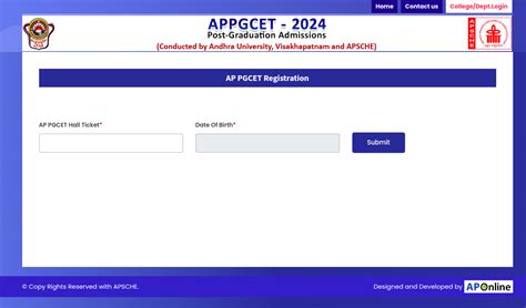 AP PGCET Phase 2 Seat Allotment 2024 Out Pgcet Sche Aptonline In