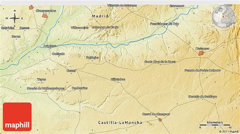 Physical 3D Map of Aranjuez