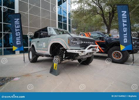 Ford Bronco During Sema Show At Las Vegas Convention Center Editorial