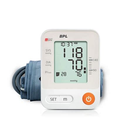 Bpl Medical Technologies Automatic Blood Pressure Monitor White At Rs