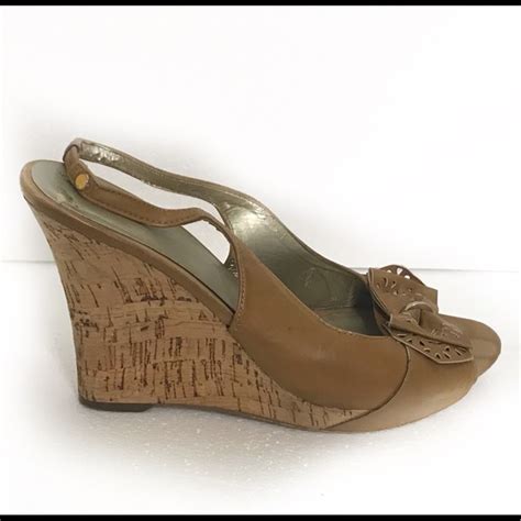 Guess Shoes Guess Nude Wedge Sandal Heels Size Poshmark