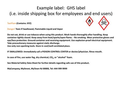 Ghs Label For Isopropyl Alcohol Pensandpieces