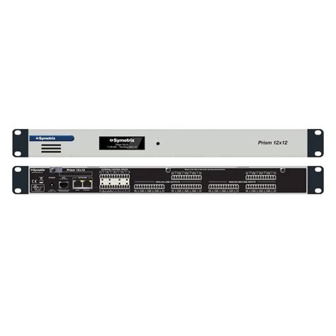 Symetrix Prism12x12 Digital Signal Processors With Dante