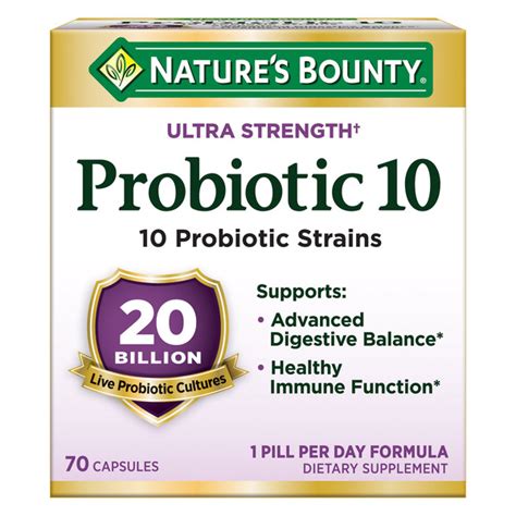 Costco Nature S Bounty Ultra Strength Probiotic Advanced Digestive