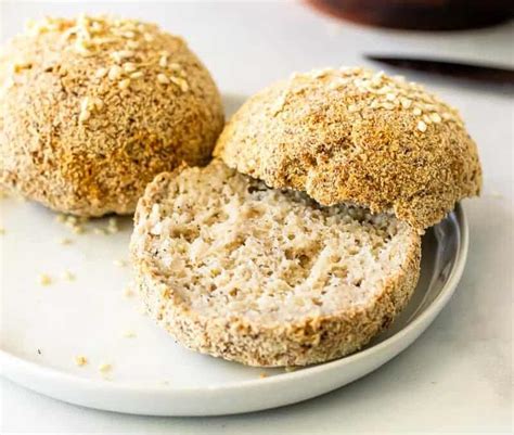 Nut Free Keto Rolls Gluten Free High Fiber Low Carb