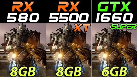 RX 580 Vs RX 5500 XT Vs GTX 1660 Super 1080p And 1440p Gaming