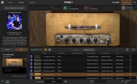 Ik Multimedia Tonex Joe Satriani Vault Audiodeluxe