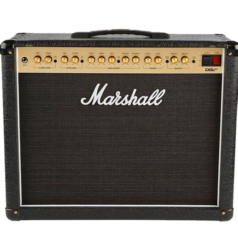 Amplificador Marshall Dsl40cr 40w 1x12 Combo De Válvula Con Reverb