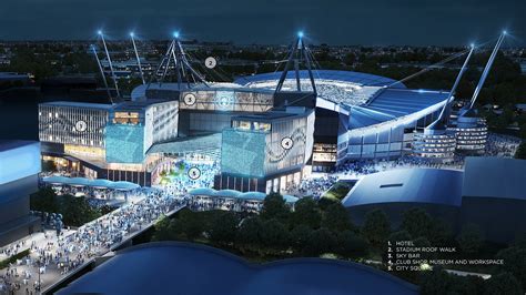 Man City Unveils Etihad Stadium Entertainment Destination Sport