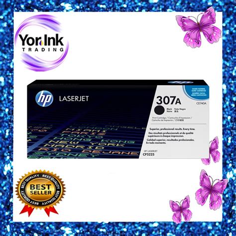 Hp 307a Black Original Laserjet Toner Cartridge Ce740a Shopee