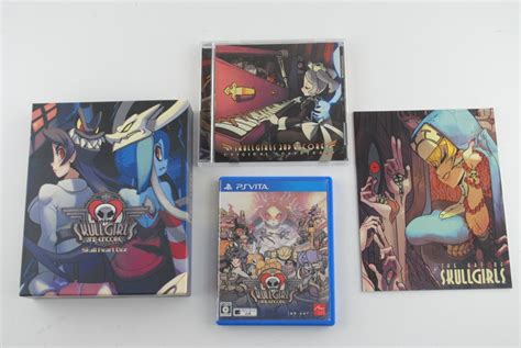 【中古】【psvita】 Skullgirls 2nd Encore Skull Heart Box－【限定特典（アートブック＆サウンドトラックcd）】付 スカルガールズ 中古品の落札情報