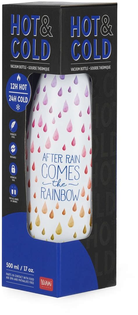 Termo láhev Legami Hot Cold Vacuum Bottle 500 ml After Rain Skibi Kids