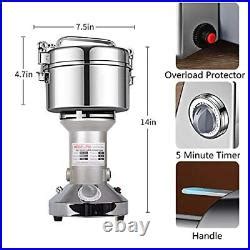 Grain Mill Grinder G High Speed Electric Stainless Steel Grinder