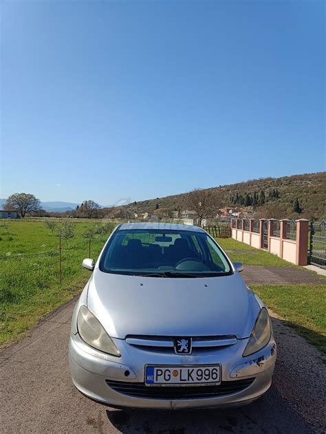 Peugeot 307 2 0 HDI Cijena 1400 Crna Gora Podgorica Okolina