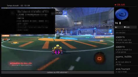 Live Rocket League Je Rend Plus Fait Ta Pub Youtube