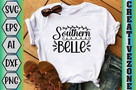 Southern Belle Graphic by CREATIVEZONE · Creative Fabrica