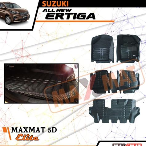 Jual Karpet Mobil 5D Maxmat Elite Suzuki All New Ertiga Car Mat 3