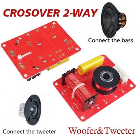 Jual Kit Crossover 2 Way Pasif F 500 Audio Speaker System Filters