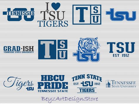 Tennessee State University Svg TSU Svg HBCU Svg College - Etsy