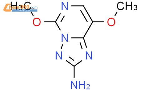 219715 62 5 5 8 二甲氧基 1 2 4 三唑并 1 5 C 嘧啶 2 胺CAS号 219715 62 5 5 8 二甲氧基