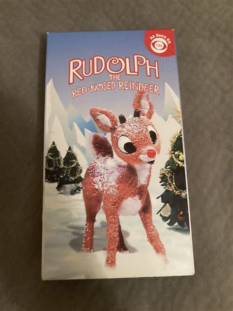 Rudolph The Red Nosed Reindeer Golden Books Vhs Sony Wonder