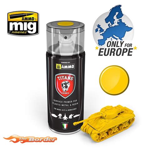 Mig Ammo Imperial Yellow Matt Primer 400ml Mig Tth104