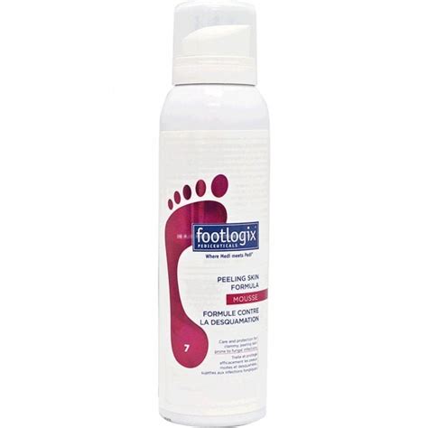 Footlogix Professional Peeling Skin Foot Mousse Formula 125ml Nail