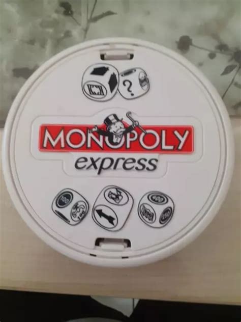 Rare Et Original Jeu De Soci T Monopoly Express Par Hasbro Petit