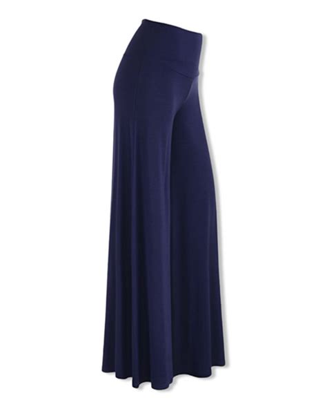 Palazzo Pant In Navy Blue Jill Alexander Designs