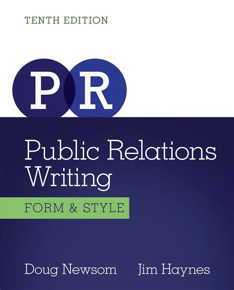 Amazon Public Relations Writing Form And Style Newsom Doug