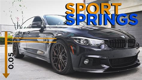 How To Install Sport Lowering Springs On A Bmw I B F F F