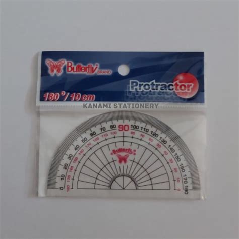 Jual Penggaris Busur Derajat Setengah Lingkaran18010cm Protractor