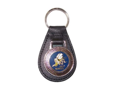 Key Fob Leather Seabee Museum And Memorial Park