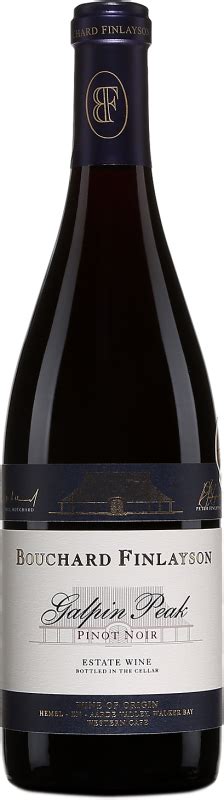 Bouchard Finlayson Galpin Peak Pinot Noir Vintrinsec