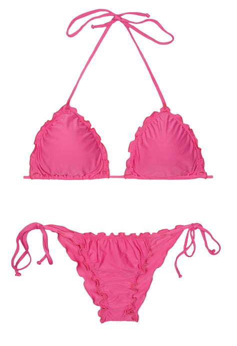 Rio De Sol Brazilian Bikini Luli Pink Days Exchange Policy