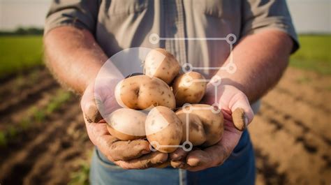 Potato Harvesting In A Field Stock Photo Creative Fabrica