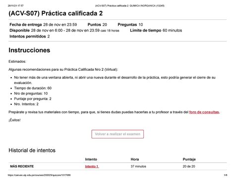 Acv S Pr Ctica Calificada Quimica Inorganica Acv S Pr Ctica