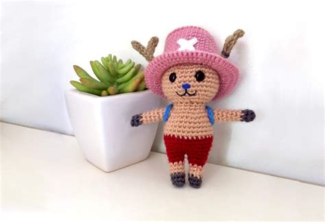 Tony Tony Chopper - One Piece crochet pattern - 53stitches